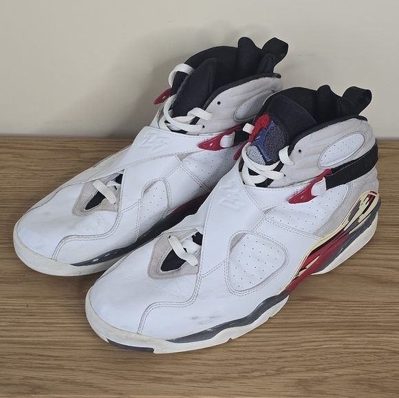 2003 Nike Air Jordan VIII 8 Retro Bugs Bunny Red White Basketball Shoes Size 14 main image 8